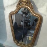 Miroir doré 25x39cm