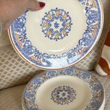 10 Longwy Rouennais iron earth plates