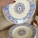 10 assiettes terre de fer Longwy Rouennais