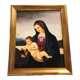 Peinture et son cadre "La Nativité"