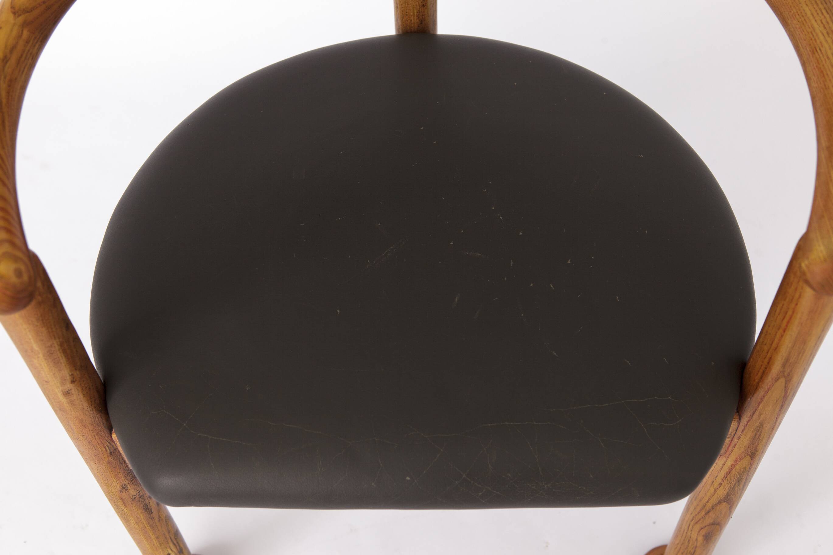 Chaise de bureau / fauteuil vintage unique des années 1980
