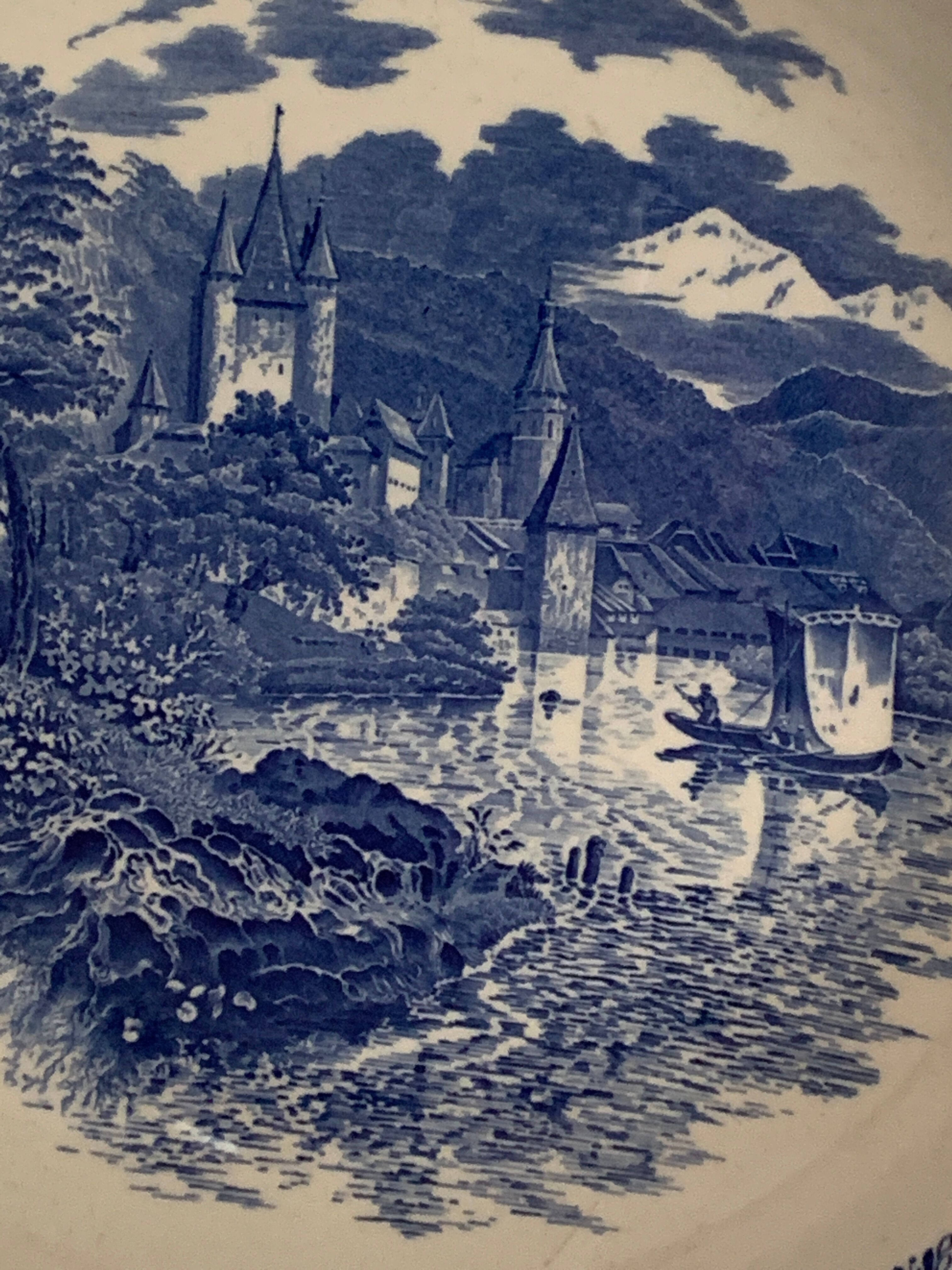 Villeroy and Boch service dish, Burgenland model