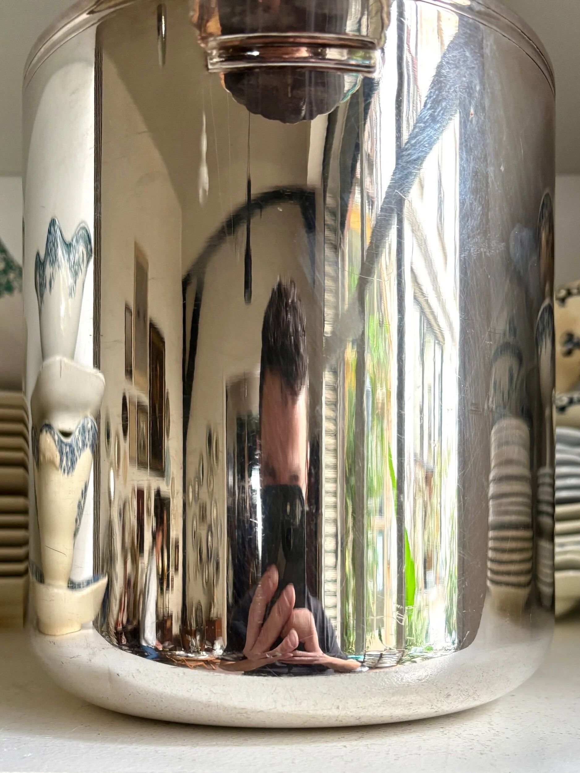 Christofle silver-plated champagne bucket