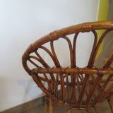 Rattan armchairs for children, 1980s