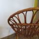 Fauteuils en rotin pour enfants, années 80