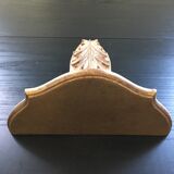 Gold patinated wall console