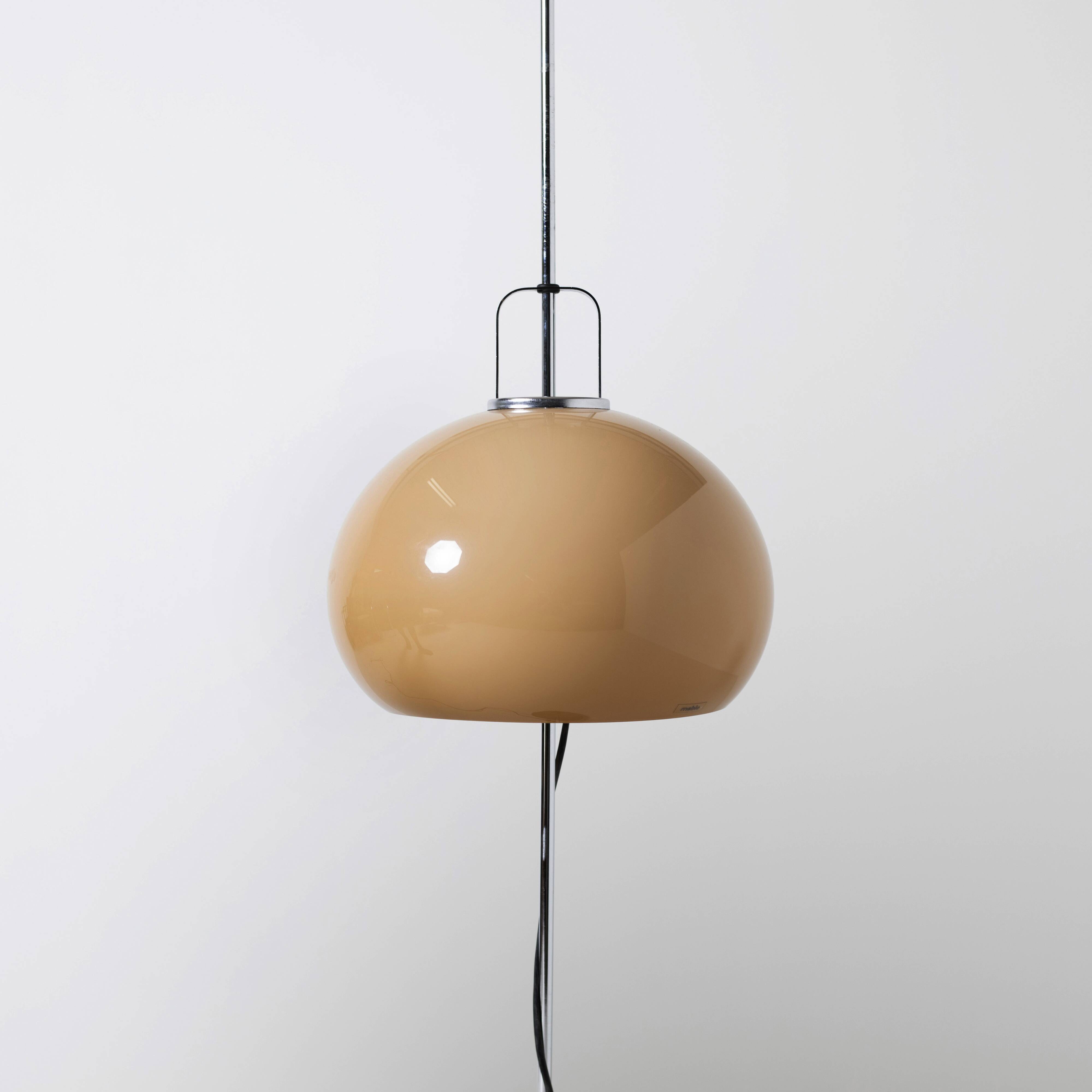 Space Age floor lamp by Luigi Massoni for Meblo, Yugoslavia, 1970s