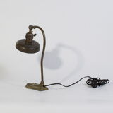 Art Nouveau bronze lamp