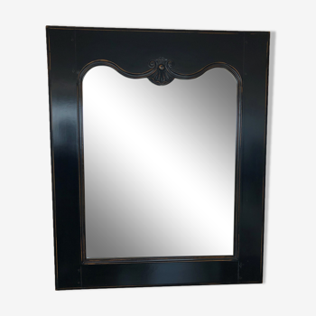 Black mirror "Sévigné" 120x100cm