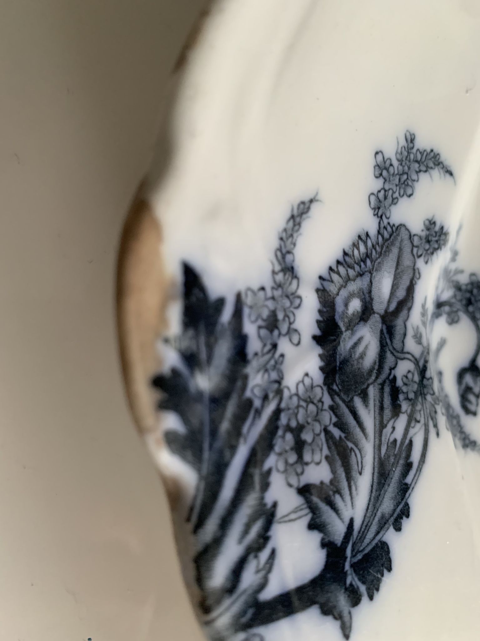 Plat porcelaine anglaise Johnson Bros