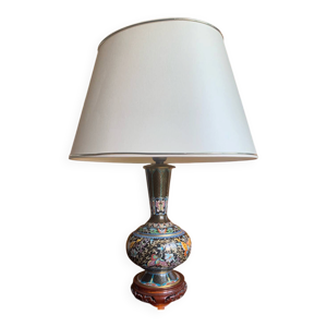Lampe chinoise cloisonné