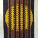 Tapis kilim en laine vintage design Maria Janowska (Zachód) coucher de soleil