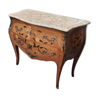 marquetry chest of drawers