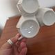 Art Deco condiment holder MS France in porcelain – 1930s