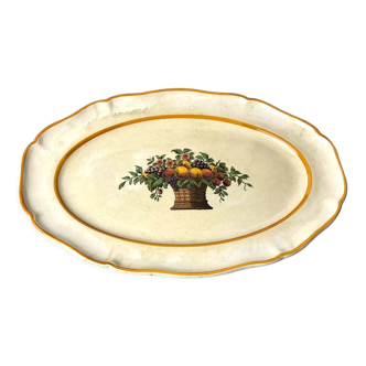 Ancien plat ovale Old Treviris Villeroy & Boch