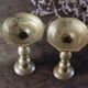 Pair of vintage brass candlesticks