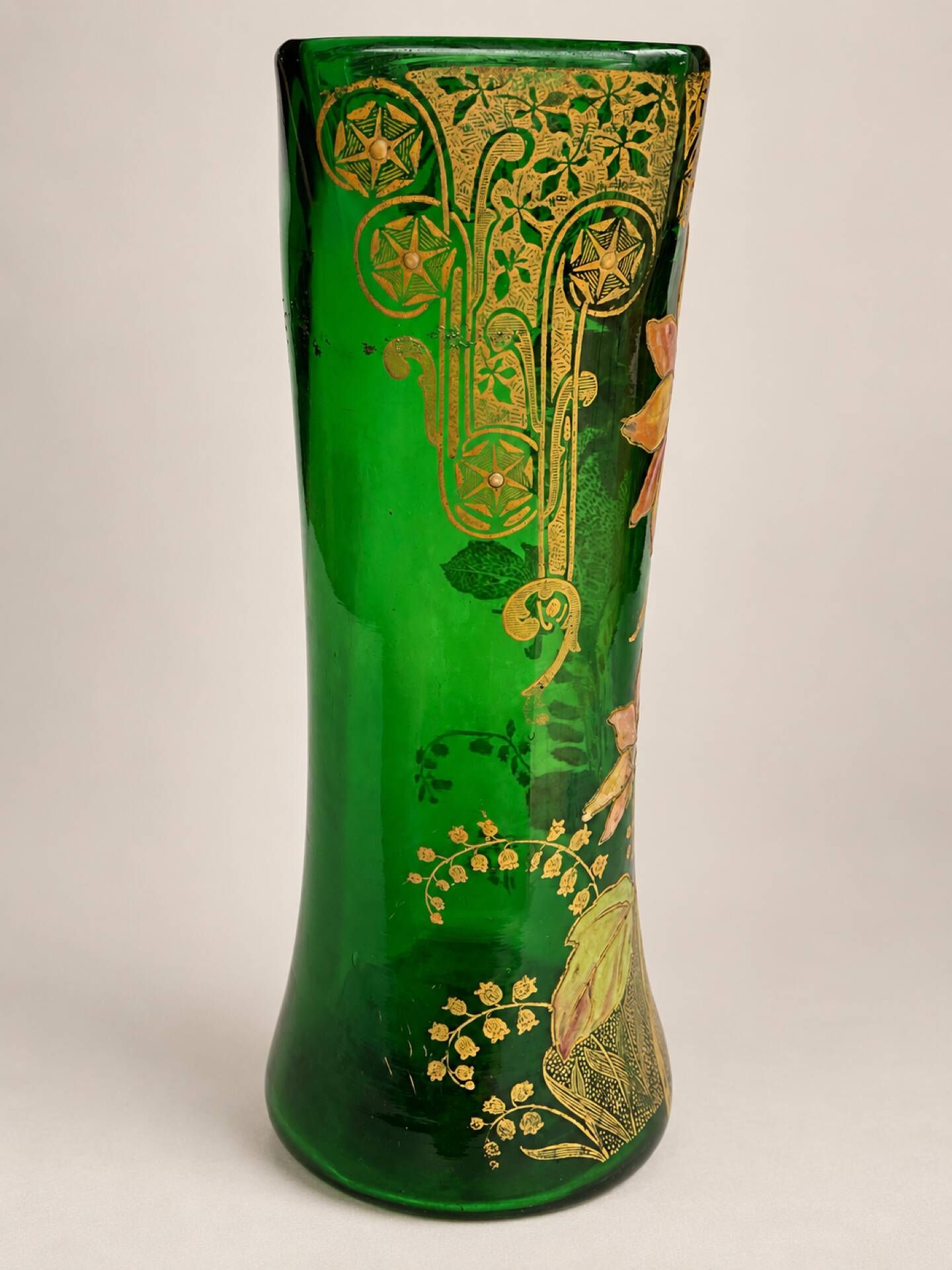 Legras Montjoye vase model Belfort Art Nouveau circa 1900