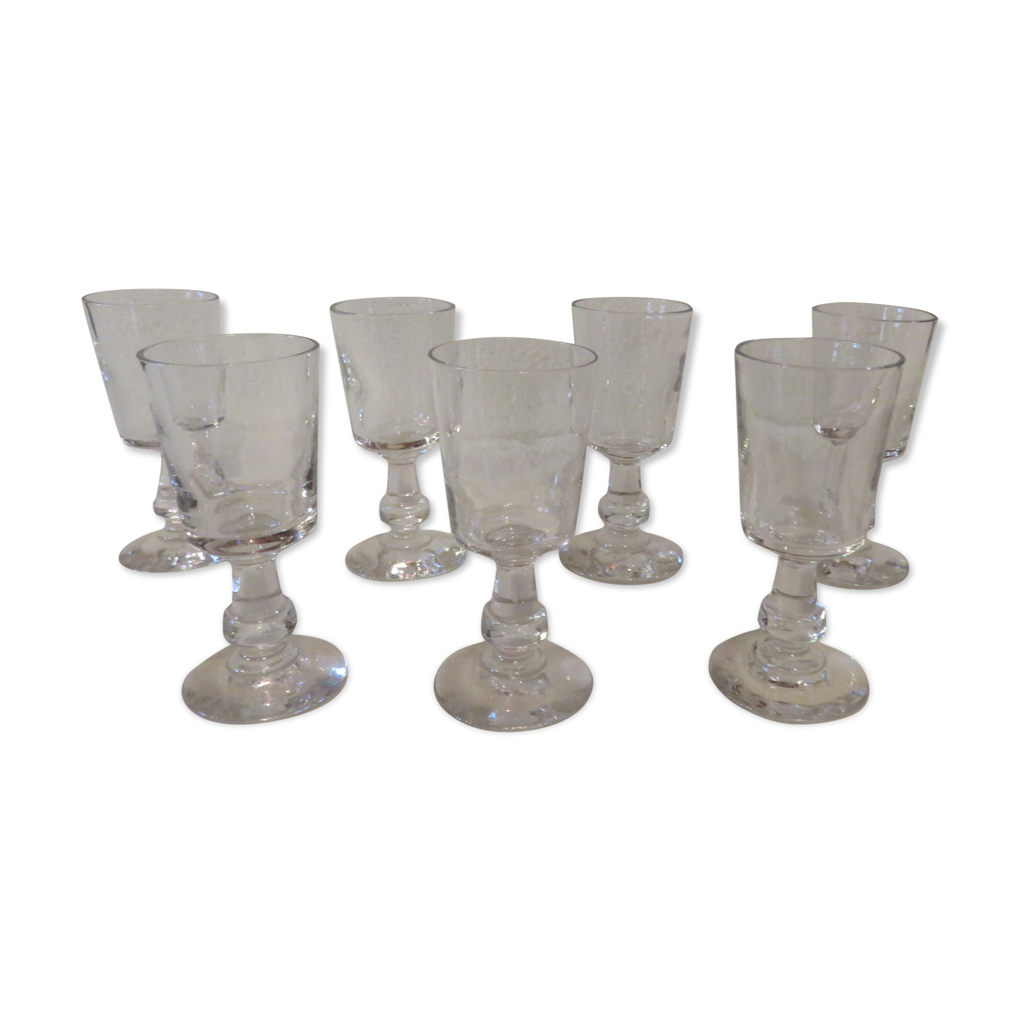 7 glasses has liquor XIX th