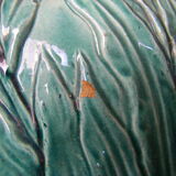 Vintage planter in faience