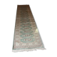 Oriental corridor carpet - pakistan origin - celadon green color  78x358cm