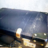 Vintage blue suitcase