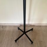 Coat rack chrome and wood, 1970's