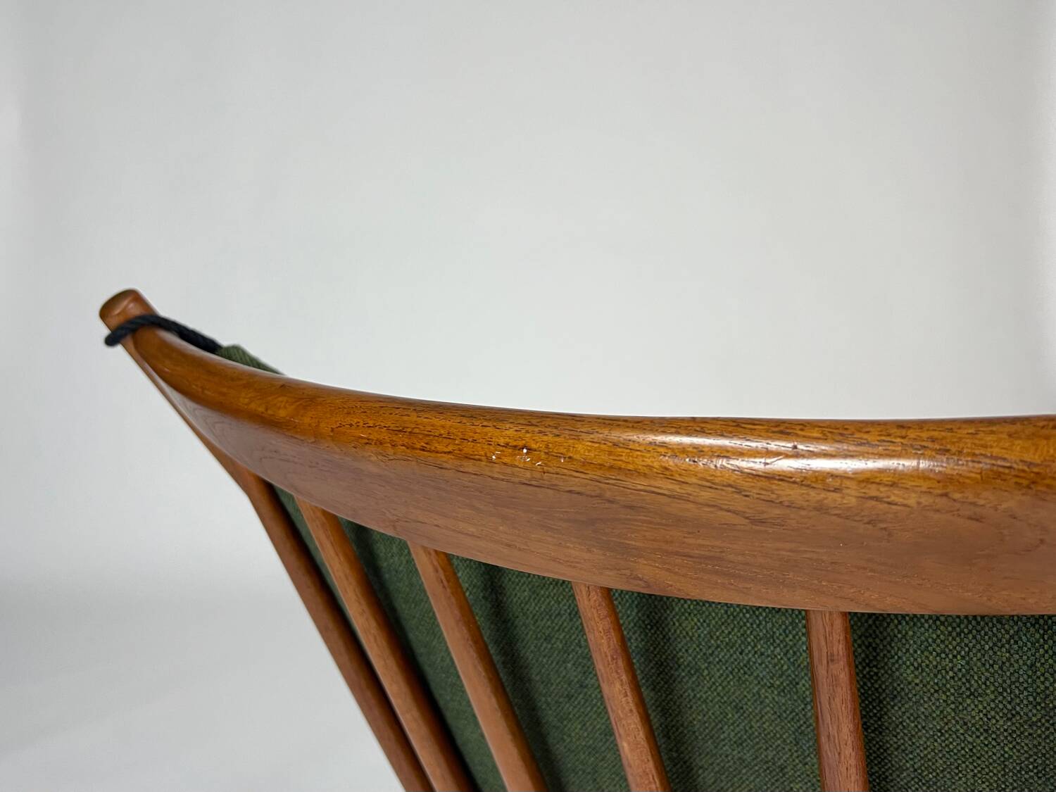 Danish teak rocking chair by Frank Reenskaug for Bramin 60s midcentury