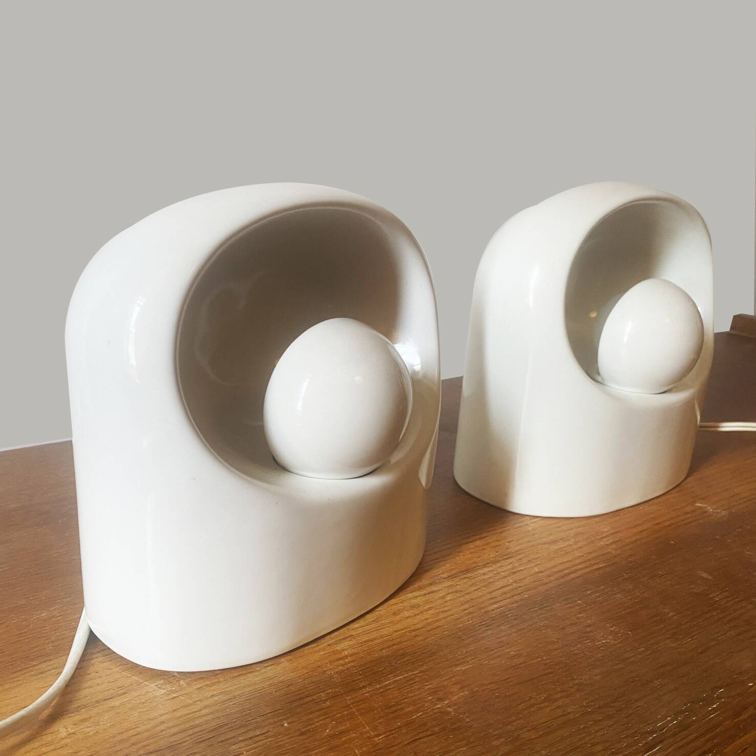 Paire de Lampes Venezia de Philips Années 70