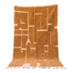 Traditional pure wool mustard rug 150/250 cm