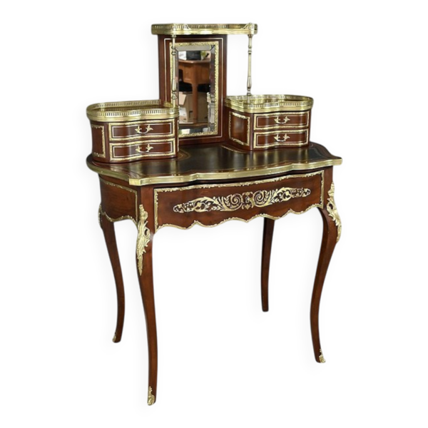 Petit Bureau de Dame en Acajou, époque Napoléon III – 2ème partie XIXe