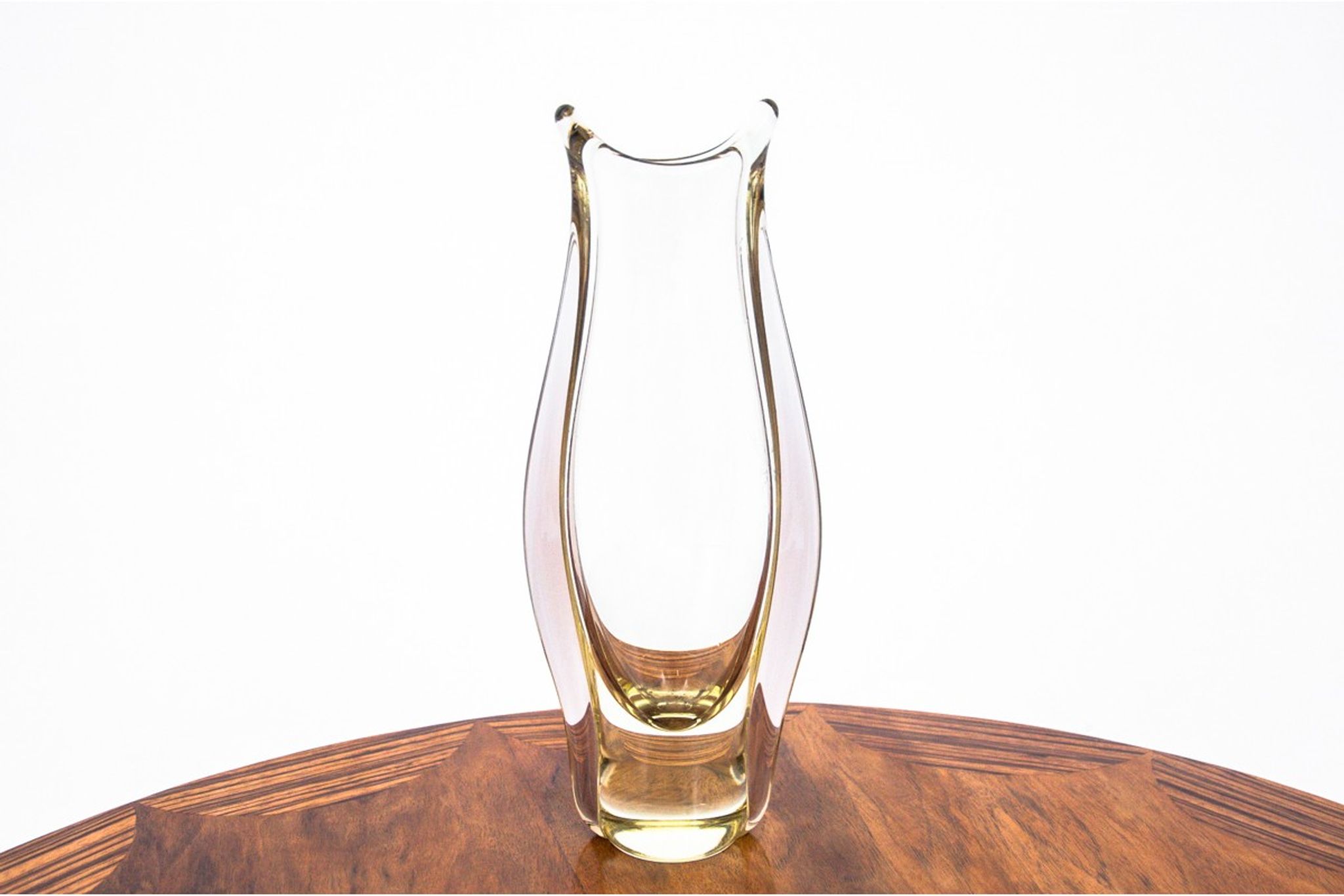 Vase jaune, conçu par Miloslav Klinger, Tchécoslovaquie, années 1960