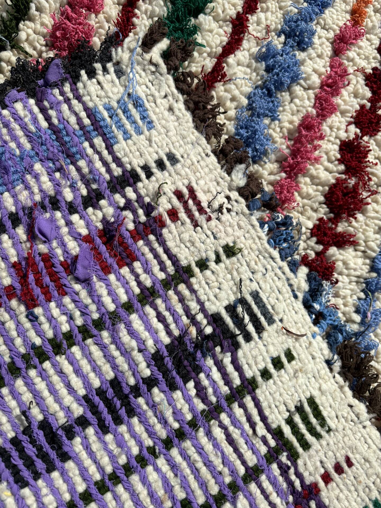 Moroccan Berber rug Azilal vintage