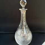 Carafe - art deco - blown and cut crystal