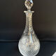Carafe - art deco - blown and cut crystal