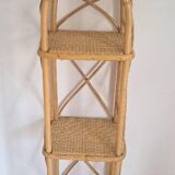 Bamboo wall shelf