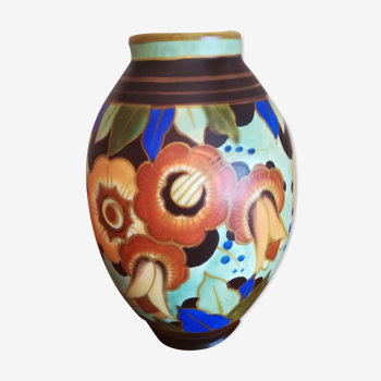 Vase Boch Brothers by Charles Catteau