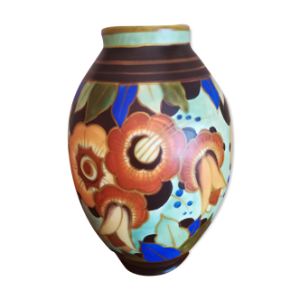 Vase Boch Brothers by Charles Catteau