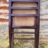 Chaise pliante cannée