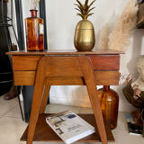 Vintage compass feet worker