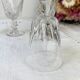 6 verres à vin blanc vintage