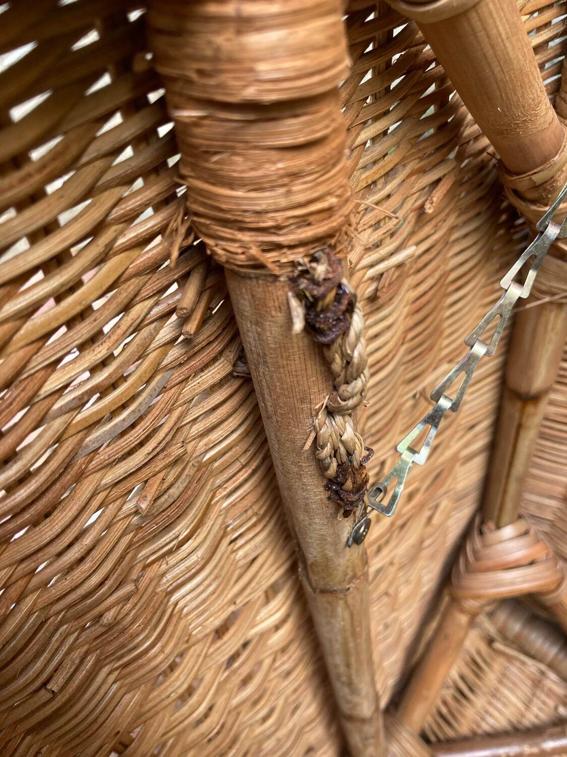 Vintage wicker chest
