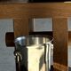 Stainless steel champagne and wine bucket with handle D19 H19