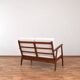 Mid-Century Danish Teak Two-Seater Sofa, 1960s