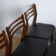 Set of 6 rosewood chairs, Denmark, 1960s