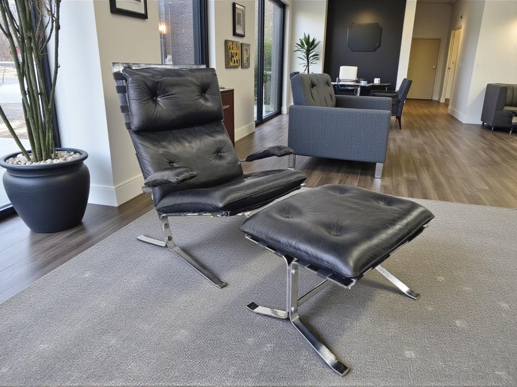 Vintage lounge chair / single chair 'the Joker for Airborn'