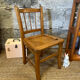 Chaise bistrot vintage pour enfant