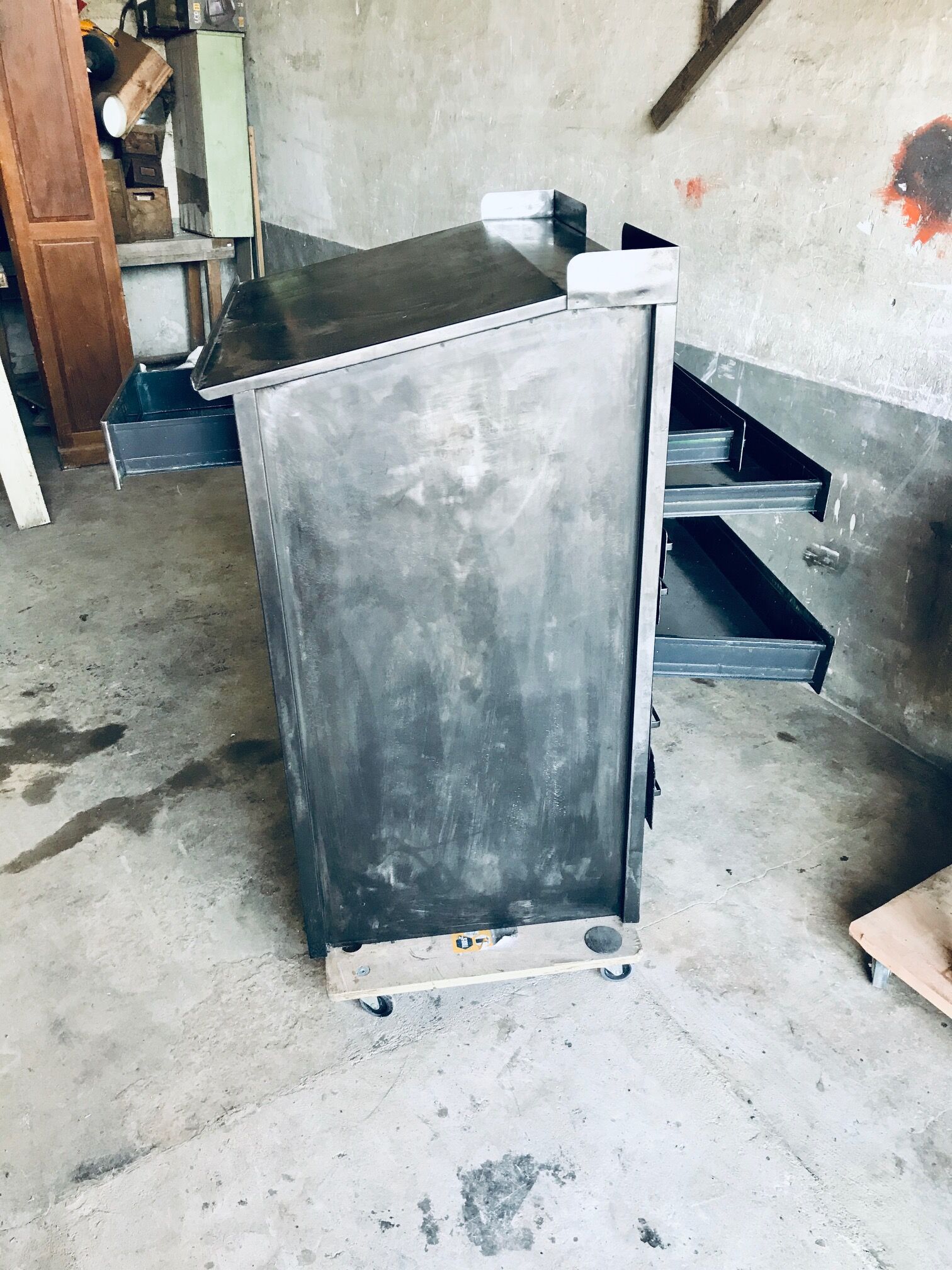 Furniture with plans and desk