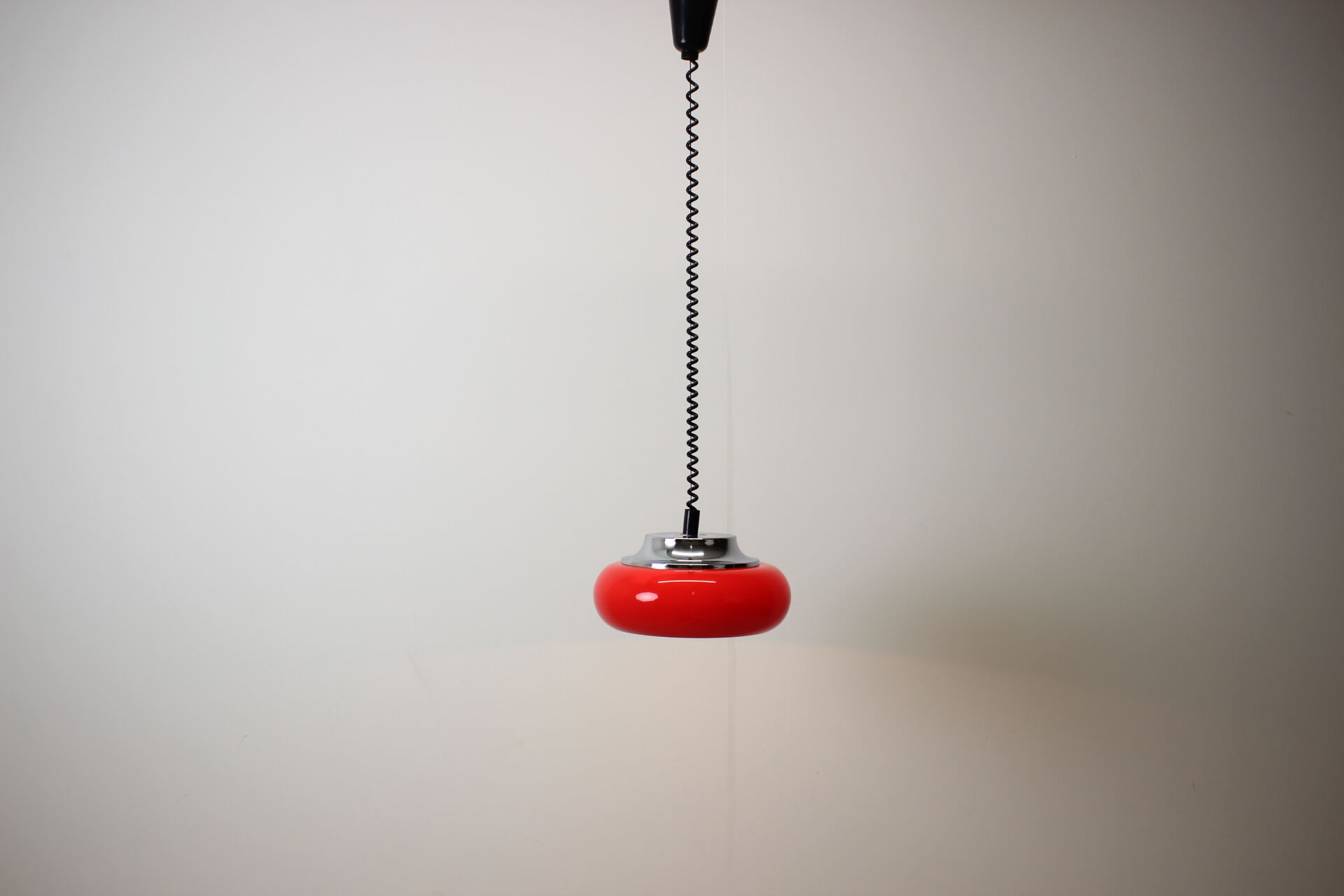 Midcentury Pendant Meblo Designed by Harvey Guzzini, Italy, 1970s