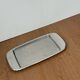 Vintage Italian stainless steel rectangular platter signed effepi.