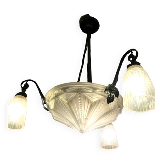 Art nouveau suspension